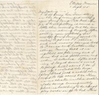 Letter from Clarence Williams to Gretchen Williams, September 1, 1945