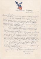 Letter from Clarence Williams to Gretchen Williams, December 26, 1944