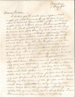 Letter from Clarence Williams to Gretchen Williams, May 7, 1945