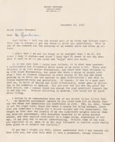 Letter from Ernst Papanek to Beate Pappenheimer, December 15, 1965