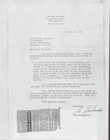 Letter from Ilse Windmueller to Bertha Gottlieb about Bea and Susie Stern, January 25, 1946