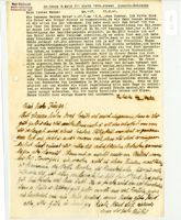 Letter from Curt and Regina Schönwald to Henry Wald, August 15, 1941