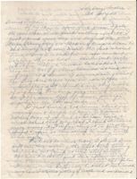 Letter from Clarence Williams to Gretchen Williams, July 15, 1945