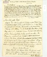 Letter from Curt and Regina Schönwald to Henry Wald, January 3, 1941