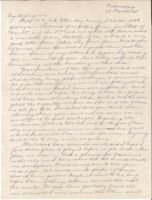 Letter from Clarence Williams to Gretchen Williams, March 28, 1945