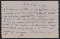 Postcard from Paulette Rimmer to Beate Stern, July 16, 1943