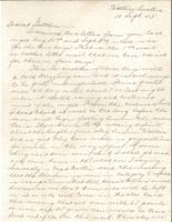 Letter from Clarence Williams to Gretchen Williams, September 10, 1945