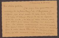 Letter from Senta Loewenstein to Beate and Susie Stern, January 29, 1945