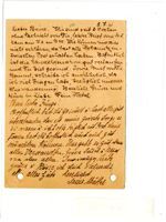 Postcard from Curt and Regina Schönwald to Henry Wald, July 8, 1941