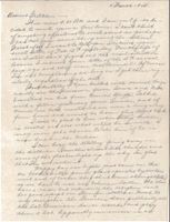 Letter from Clarence Williams to Gretchen Williams, March 2, 1945