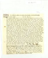 Letter from Curt and Regina Schönwald to Henry Wald, April 22, 1941