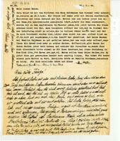 Letter from Curt and Regina Schönwald to Henry Wald, May 31, 1940