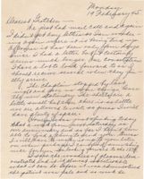 Letter from Clarence Williams to Gretchen Williams, February 19, 1945
