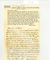 Letter from Curt and Regina Schönwald to Henry Wald, June 24, 1941