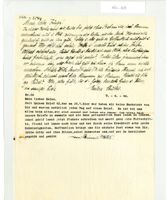 Letter from Curt and Regina Schönwald to Henry Wald, May 31, 1940