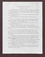 Dvar Torah, January 22, 1988