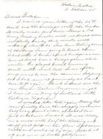 Letter from Clarence Williams to Gretchen Williams, October 2, 1945