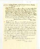 Letter from Curt and Regina Schönwald to Henry Wald, April 1, 1941