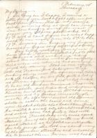 Letter from Clarence Williams to Gretchen Williams, Feburary 1, 1945