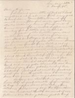 Letter from Clarence Williams to Gretchen Williams, March 11, 1945