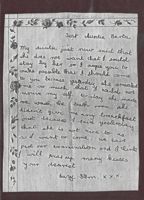 Letter from Susie Stern to Bertha Gottlieb
