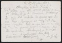 Postcard from Gerty Gross to Beate Stern, May 10, 1943