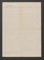 Letter from Alice Hirschfeld to Alfred and Käte Speier, December 14, 1944