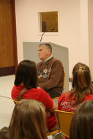 Louis Leviticus Speaks to Norfolk Catholic School Students