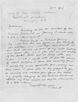 Letter from Flora Schmidt to the Office of Alien Property, October 5, 1948