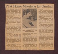 PTA Honor Milestone for Omahan