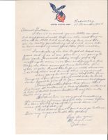 Letter from Clarence Williams to Gretchen Williams, December 27, 1944