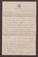 Letter from Norman Smith to Howard and Violet Smith, December 26, 1943