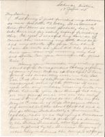Letter from Clarence Williams to Gretchen Williams, June 17, 1945