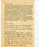 Letter from Curt and Regina Schönwald to Henry Wald, July 9, 1939