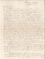 Letter from Clarence Williams to Gretchen Williams, June 12, 1945