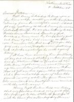 Letter from Clarence Williams to Gretchen Williams, October 4, 1945