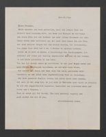 Letter from Max and Lilly Crohn to the Speier Family, November 10, 1944