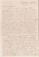Letter from Clarence Williams to Gretchen Williams, June 21, 1945