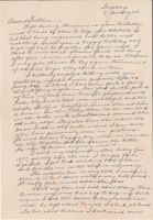Letter from Clarence Williams to Gretchen Williams, January 2, 1945