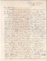 Letter from Clarence Williams to Gretchen Williams, June 18, 1945