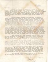 Letter from Clarence Williams to Gretchen Williams, April 25, 1945