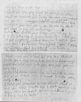 Letter from Bertha Gottlieb to Beate and Susie Stern