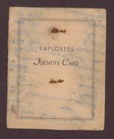 Ignac Grossman Employee Identity Card