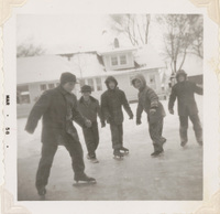 Alex Grossman and neighborhood friends