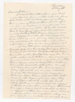Letter from Clarence Williams to Gretchen Williams, May 3, 1945
