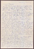 Letter from Gretchen Williams to Clarence Williams, undated