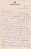 Letter from Clarence Williams to Gretchen Williams, October 27, 1945