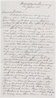 Letter from Clarence Williams to Gretchen Williams, June 4, 1945