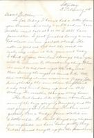 Letter from Clarence Williams to Gretchen Williams, February 3, 1945