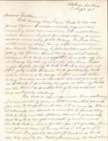 Letter from Clarence Williams to Gretchen Williams, September 7, 1945